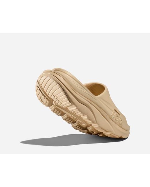 Hoka One One Brown Ora Recovery Slide 3