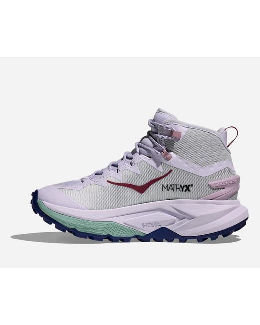 Hoka One One Blue Mafate Hike Hiking Shoes