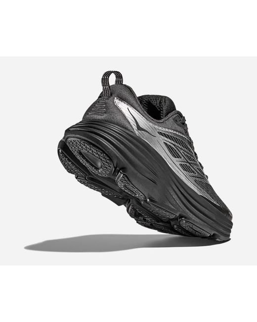 Hoka One One Black Stealth/tech Bondi 8 Caged Lifestyle Shoes