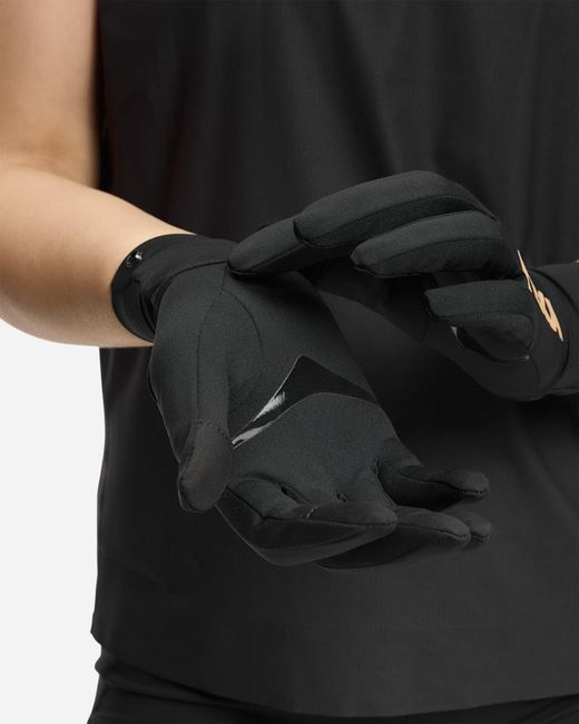 Hoka One One Black Airolite Run Gloves