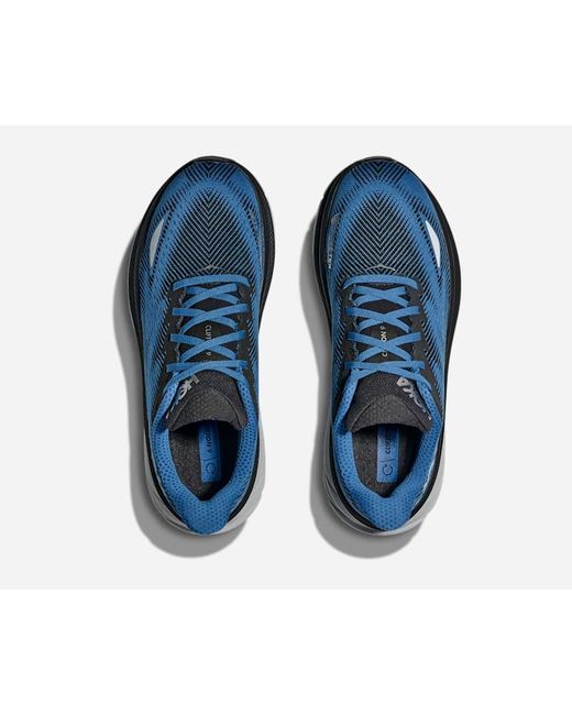 Hoka One One Blue Clifton 9 Gore-tex Road Running Shoes for men