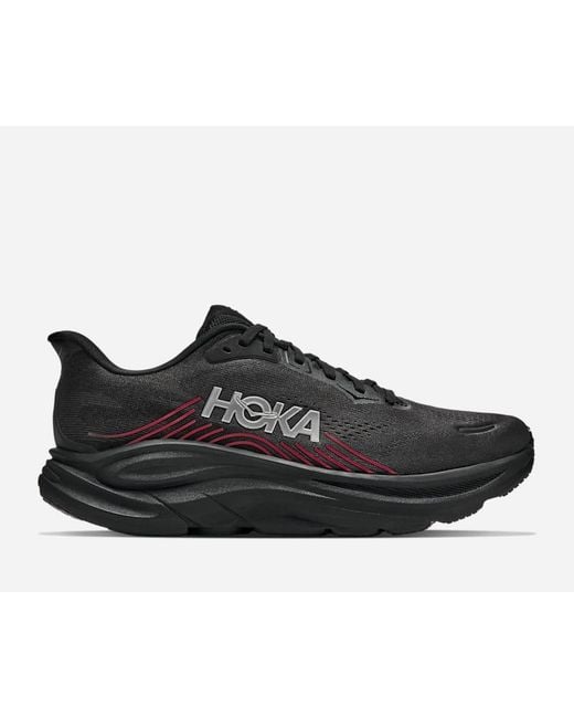 Hoka One One Black Clifton 11 Road Running Shoes for men