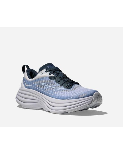 Hoka One One Blue Stealth/tech Bondi 8 Caged Lifestyle Shoes