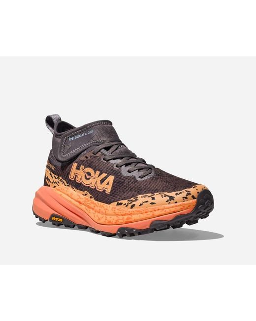 Hoka One One Blue Speedgoat 6 Mid Gore-tex Trail Shoes