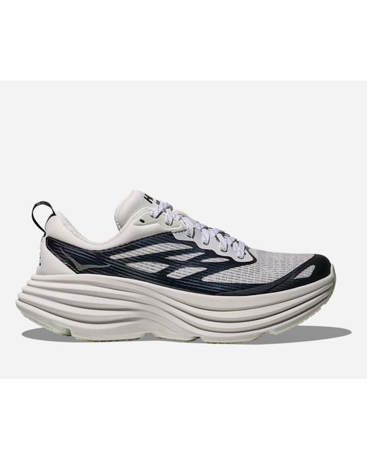 Hoka One One Blue Stealth/tech Bondi 8 Caged Lifestyle Shoes