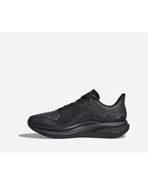 Hoka One One Black Kid's Mach 6 Road Running Shoes