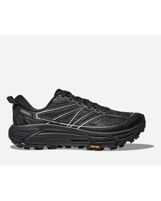 Hoka One One Black Stealth/tech Mafate Speed 2 Lifestyle Shoes