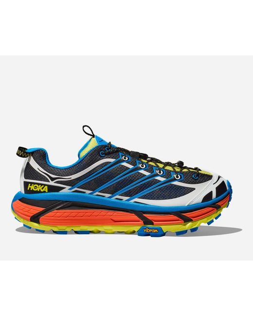 Hoka One One Blue Mafate Three2 Lifestyle Shoes