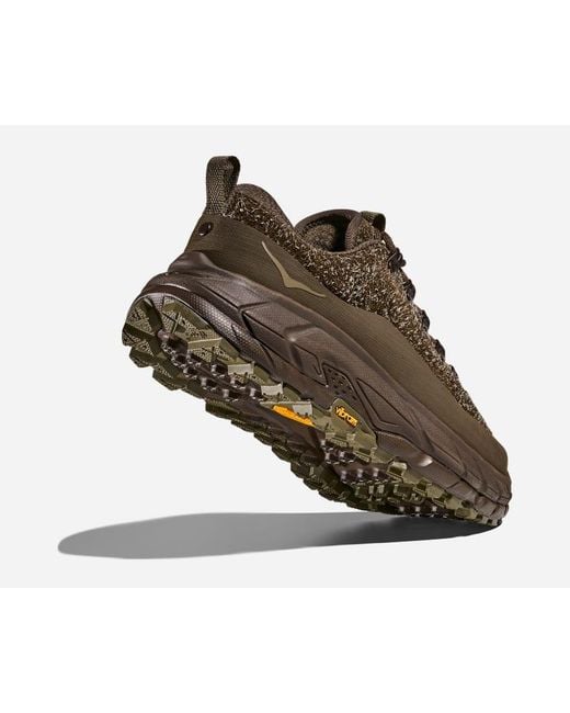 Hoka One One Brown Elite Terrain System Tor Summit Shoes
