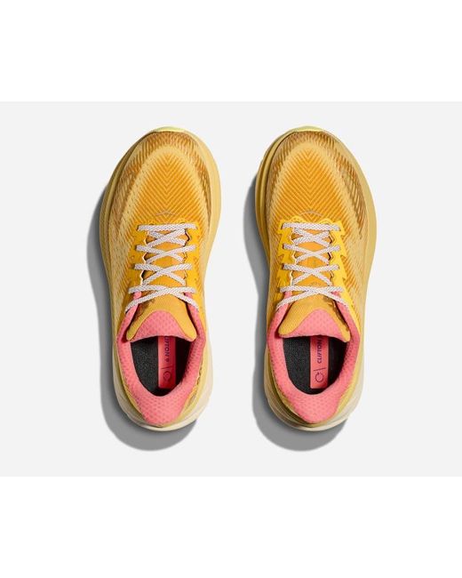 Hoka One One Yellow Stealth/tech Clifton 9 Gore-tex Lifestyle Shoes
