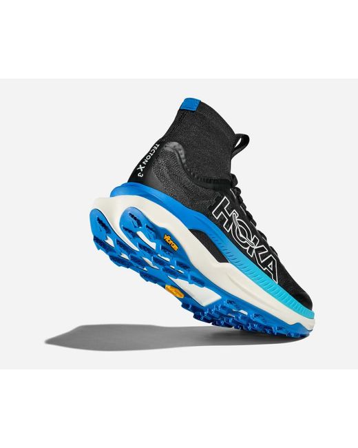 Hoka One One Blue Tecton X 3 Trail Shoes