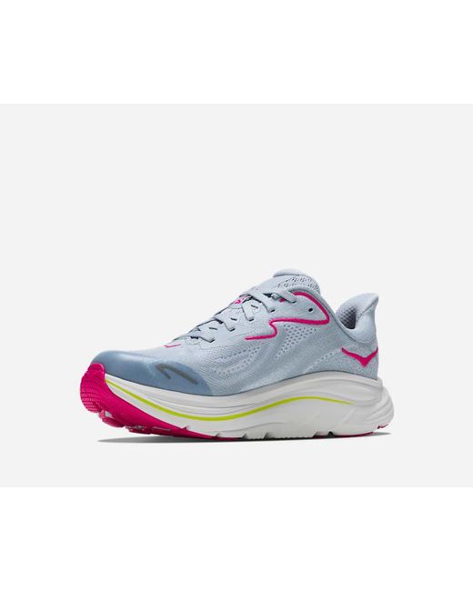 Hoka One One Blue Kid's Clifton 10 Road Running Shoes