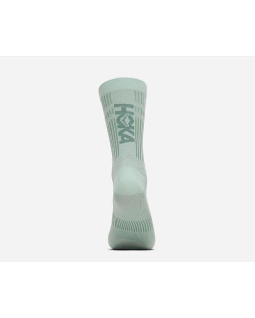 Hoka One One Green Trail Run Crew Sock