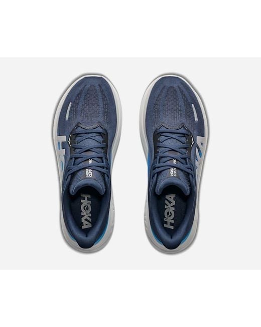 Hoka One One Blue Clifton Pro Road Running Shoes for men