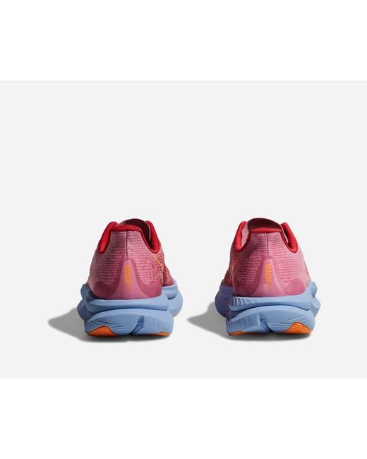 Mach 6 Chaussures pour Enfant en Peony/Cerise Taille 36 2/3 | Route Hoka One One en coloris Red