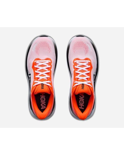 Hoka One One Red Clifton 11 Road Running Shoes for men