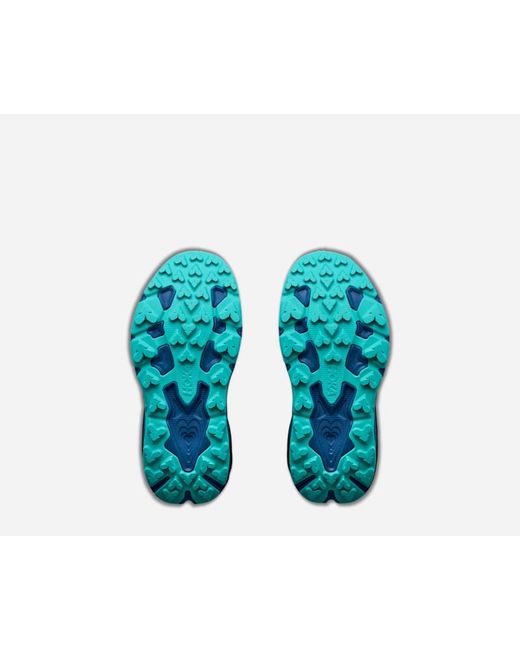 Hoka One One Blue Kid's Speedgoat 7 Trail Shoes