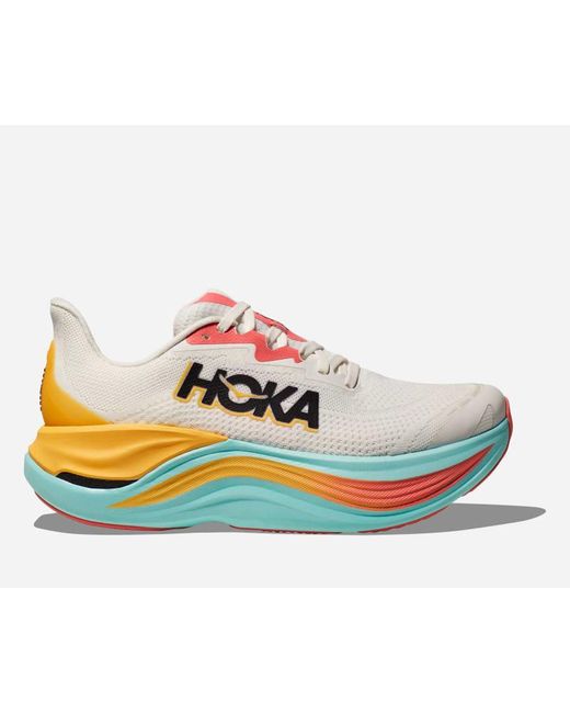 Skyward X Chaussures pour Femme en Blanc De Blanc/Swim Day Taille 38 | Route Hoka One One en coloris Multicolor