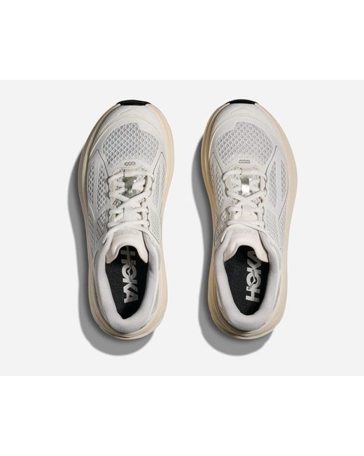 Hoka One One White Clifton One9 Lifestyle Shoes