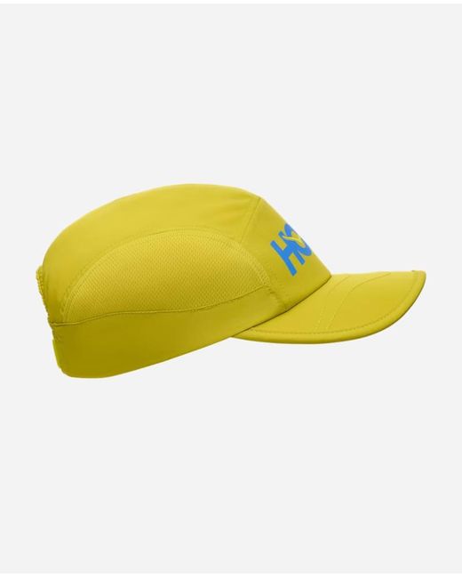 Hoka One One Yellow Run Hat