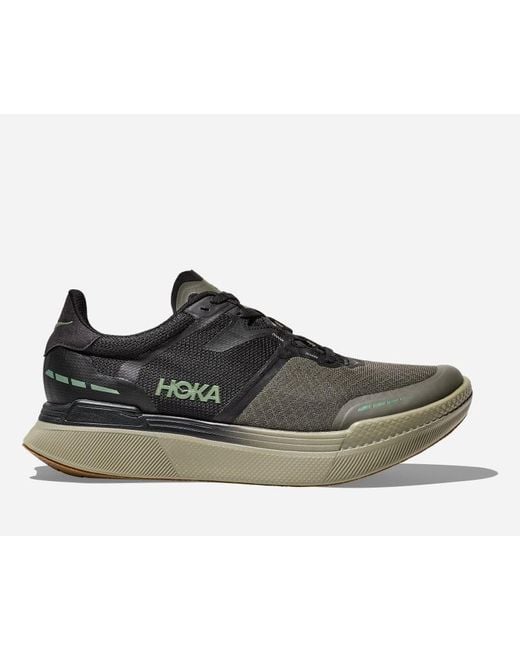 Hoka One One Transport X Schuhe in Black/Slate Größe 36 | Straße