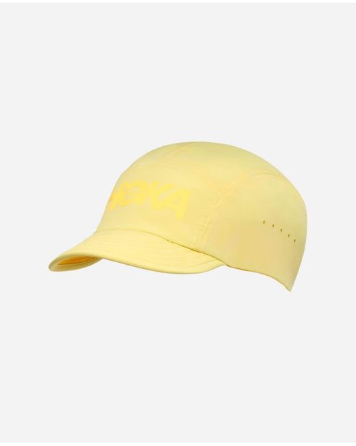 Hoka One One Yellow Packable Trail Hat