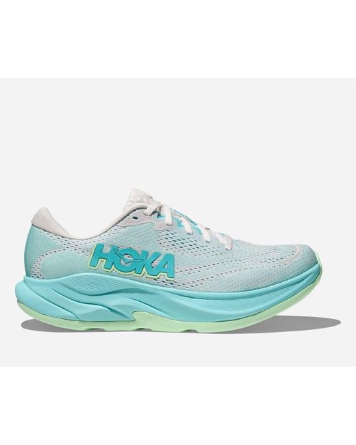 Hoka One One Rincon 4 Schuhe für Damen in Frost/Blue Spark Größe 38 | Straße