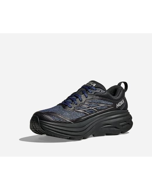 Hoka One One Black Stealth/tech Bondi 8 Caged Lifestyle Shoes