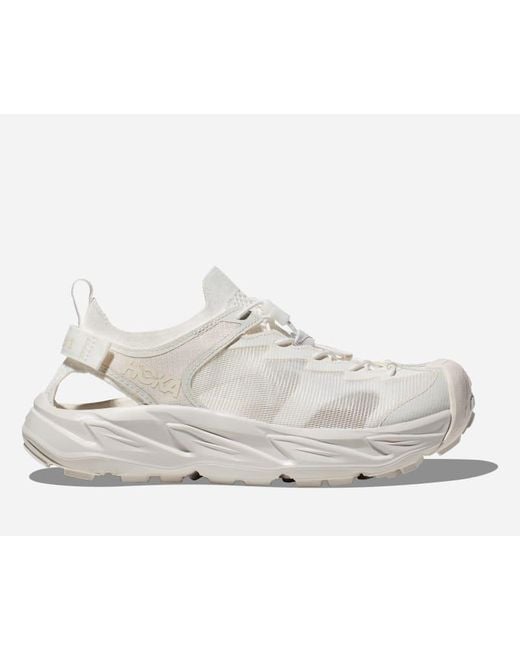 Hoka One One White Hopara 2 Hiking Shoes