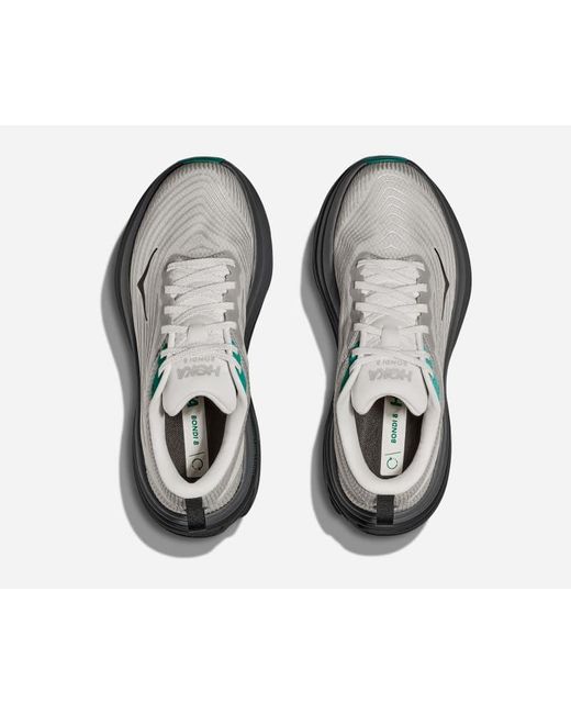 Hoka One One Gray Stealth/tech Bondi 8 Lifestyle Shoes