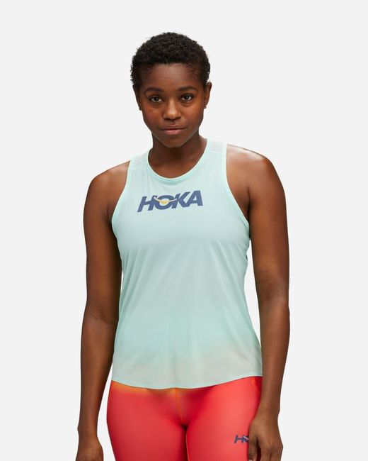 Débardeur De Running Airolite Pour Femme En Taille Hoka One One en coloris Green
