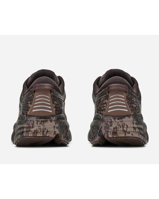 Hoka One One Brown Bondi 7 Beams Shoes