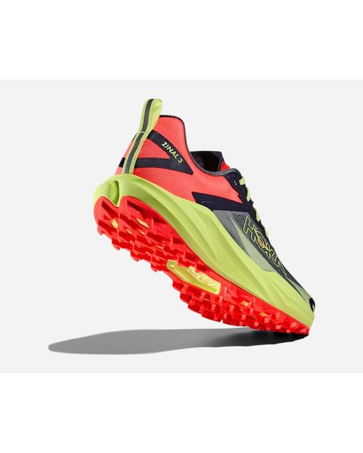 Hoka One One Blue Zinal 3 Trail Shoes for men