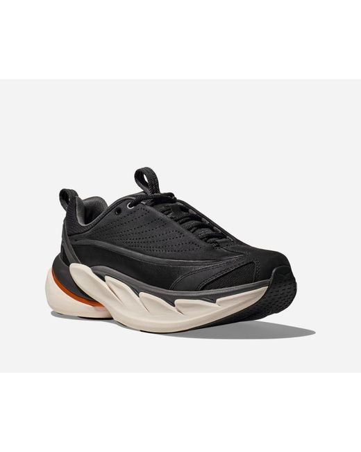 Hoka One One Black Elevon X Lifestyle Shoes