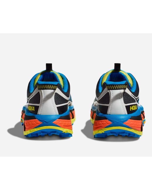 Hoka One One Blue Mafate Three2 Lifestyle Shoes
