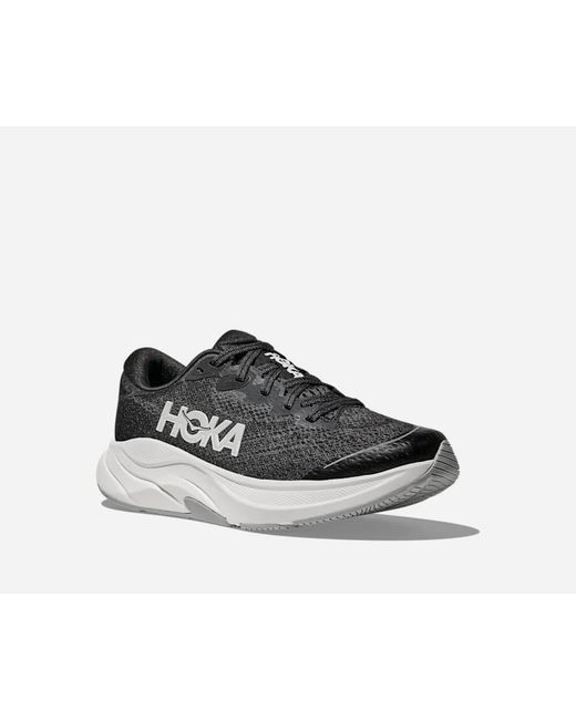 Hoka One One Black Kid's Rincon 4 Road Running Shoes