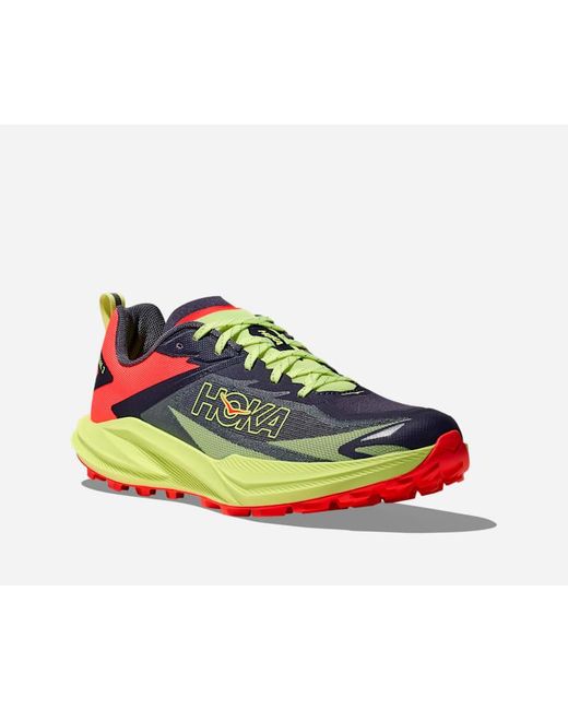 Hoka One One Blue Zinal 3 Trail Shoes for men