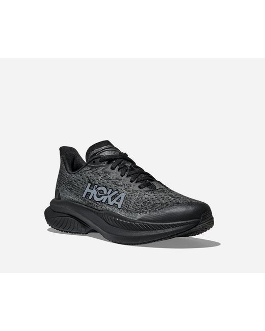 Hoka One One Black Kid's Mach 6 Road Running Shoes
