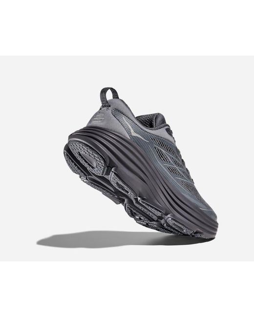 Hoka One One Blue Stealth/tech Bondi 8 Caged Lifestyle Shoes