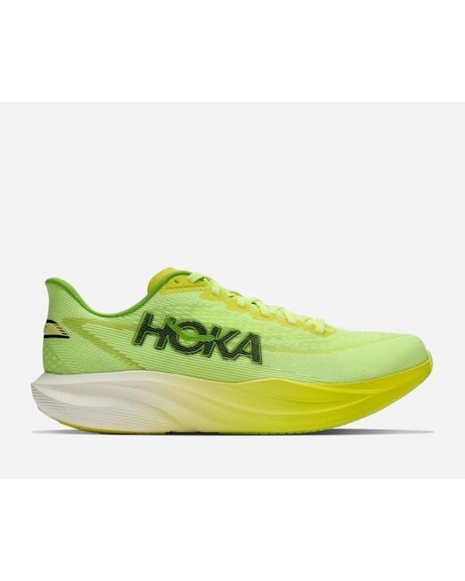 Hoka One One Yellow Mach 7 Road Running Shoes