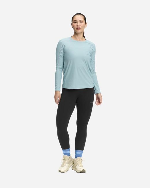 Hoka One One Blue Airolite Long Sleeve Top 2.0