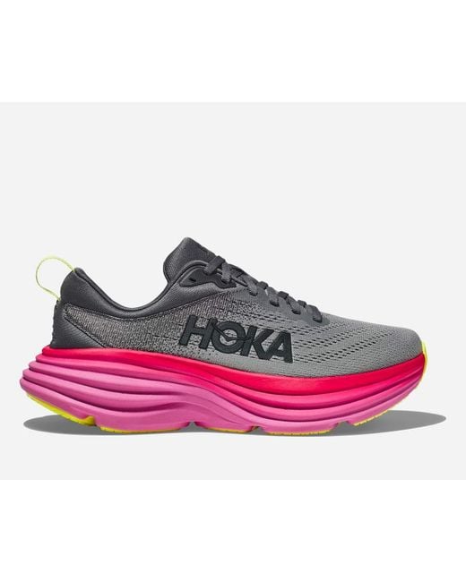 Hoka One One Pink Bondi 8 Shoes