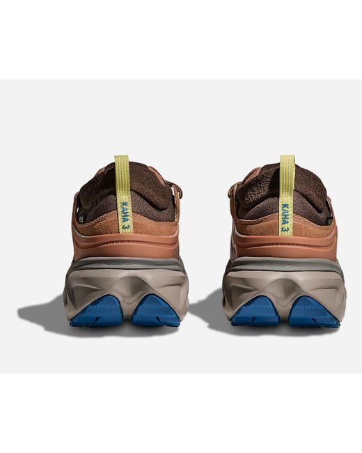 Hoka One One Brown Kaha 3 Low Gore-tex Hiking Shoes for men