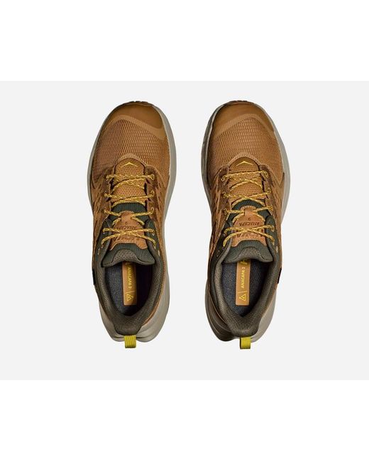 Hoka One One Anacapa 2 Low GORE-TEX Schuhe für Herren in Honey/Barley Größe 40 | Wandern in Brown für Herren