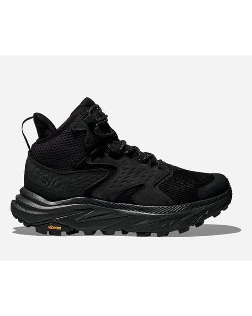 Hoka One One Anacapa 2 Mid Gore-tex Running Shoes in Black | Lyst UK