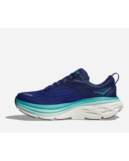 Hoka One One Blue Bondi 8 Road Running Shoes