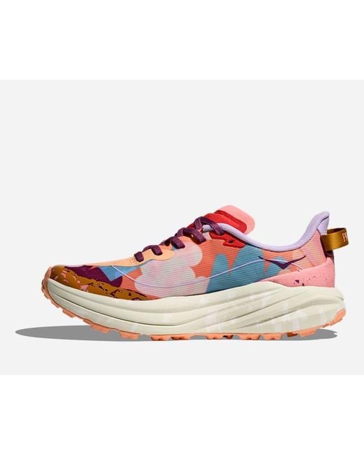 Hoka One One Red Speedgoat 6 Studio Proba Trainer