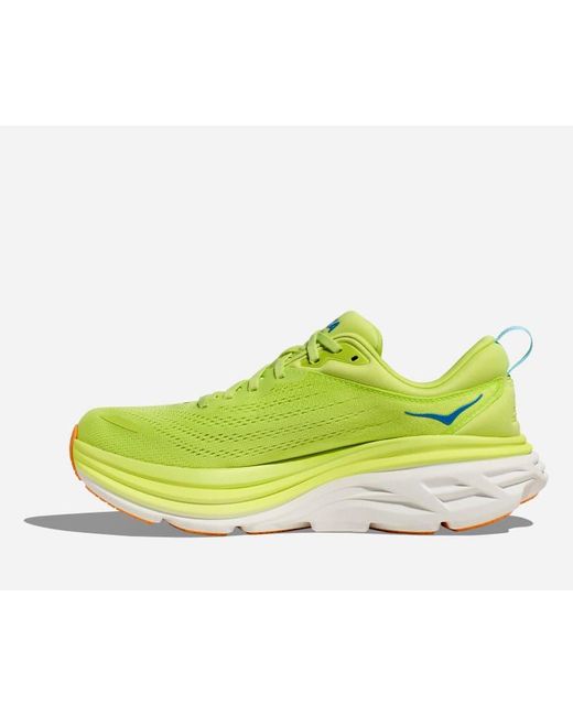 Hoka One One Yellow Bondi 8 Road Running Shoes for men