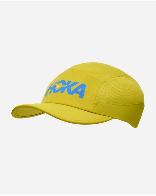 Hoka One One Yellow Run Hat