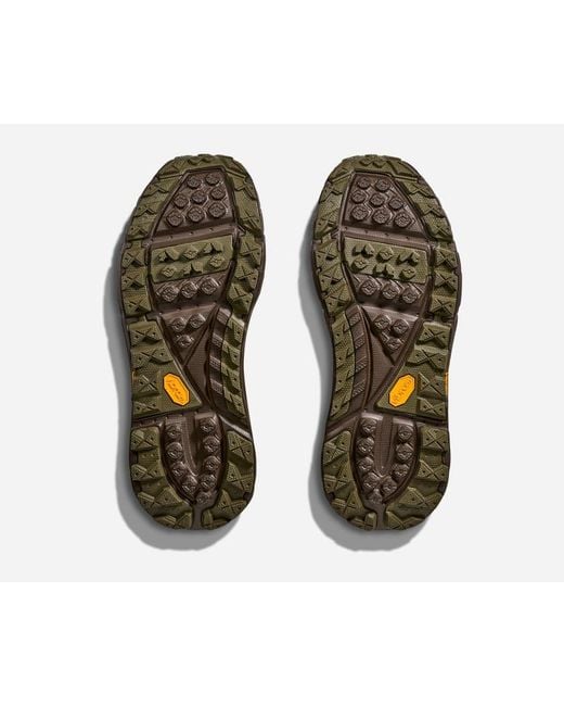 Hoka One One Brown Elite Terrain System Tor Summit Shoes